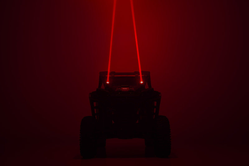 Laser Whip Light Kit | RGBW | 1200 Lumens | Pair