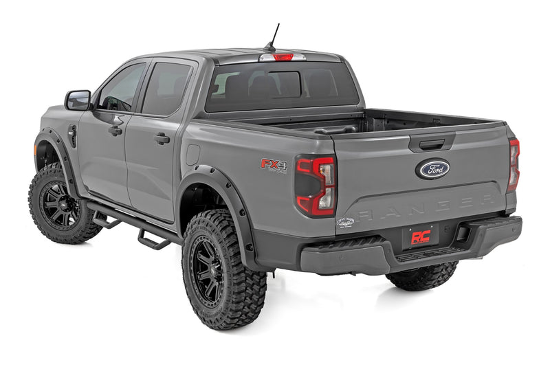 Pocket Fender Flares | G1 Absolute Black | Ford Ranger 2WD/4WD (2024-2025)