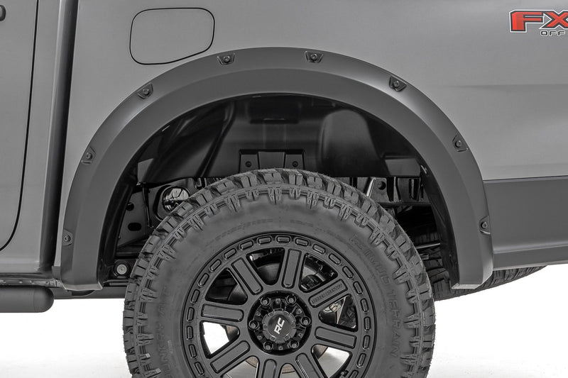 Pocket Fender Flares | G1 Absolute Black | Ford Ranger 2WD/4WD (2024-2025)