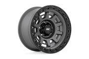 Rough Country 85 Series Wheel | One-Piece | Gunmetal Gray/Black | 15x8 | 5x5.5 | -19mm