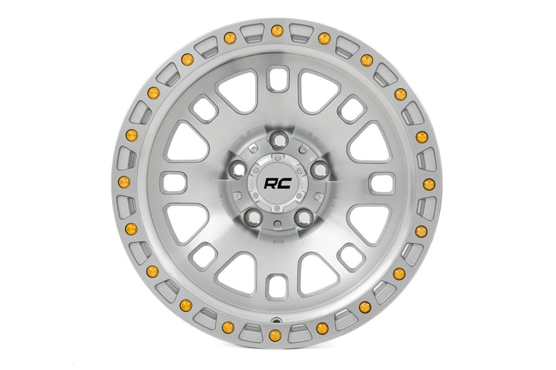 Rough Country 82 Series Wheel | One-Piece | Full Machined | 15x8 | 5x4.5 | -19mm