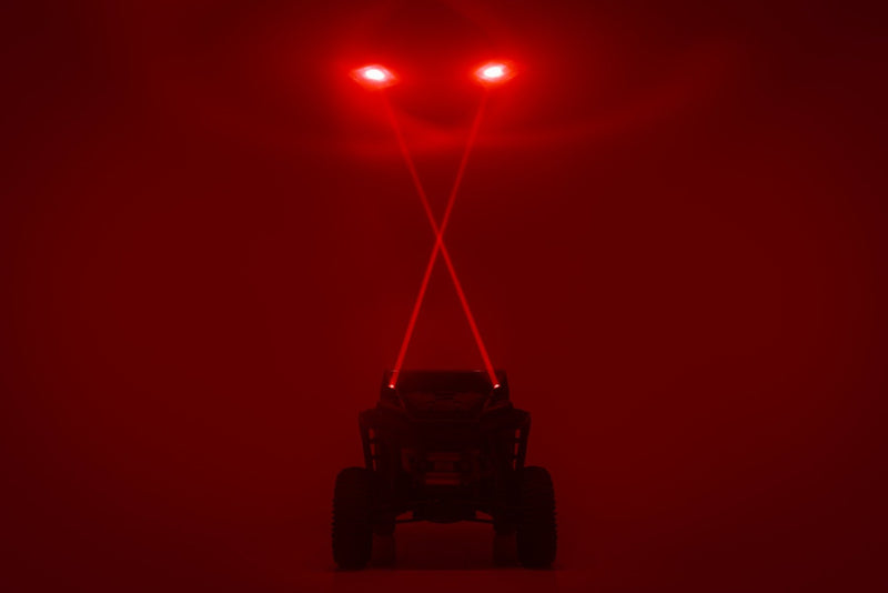 Laser Whip Light Kit | RGBW | 2400 Lumens | Pair