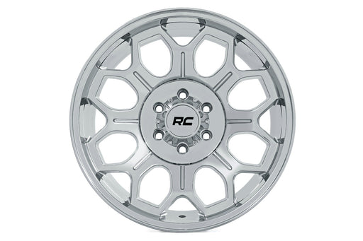 Rough Country 77 Series Wheel | One-Piece | Chrome | 20x9 | 6x135 | -12mm