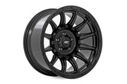 Rough Country 90 Series Wheel | One-Piece | Gloss Black | 20x9 | 6x5.5 | -12mm