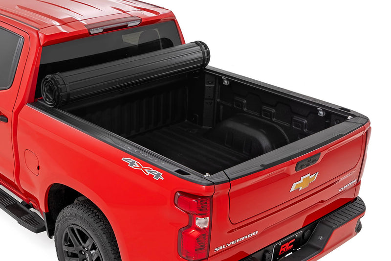 Hard Roll Up Bed Cover | 5'10" Bed | Chevy/GMC Sierra 1500 (19-26)/Silverado 1500 (19-26) 