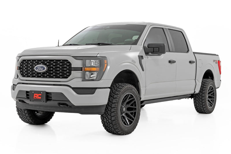 Power Running Boards | HT-Series | Crew Cab | Ford F-150/Lightning/250/350/Raptor (15-26)