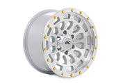 Rough Country 87 Series Wheel | Simulated Beadlock | Full Machine | 17x8.5 | 6x5.5 | +0mm