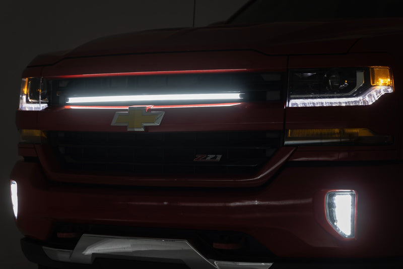 LED Light Kit | Grille Mount | 30 Inch DRL | Chevy Silverado 1500 (16-18)