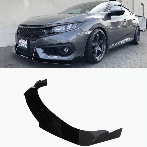 2016-2019 Honda Civic Sedan Splitter V3