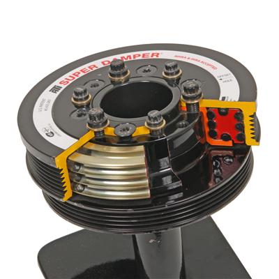 ATI Damper - 7.425in - Steel LW - 6/4 Grv - LS1-2-3-6 &amp; L76 - 97-13 - Y Body &amp; SS &amp; G8 - 3 Ring