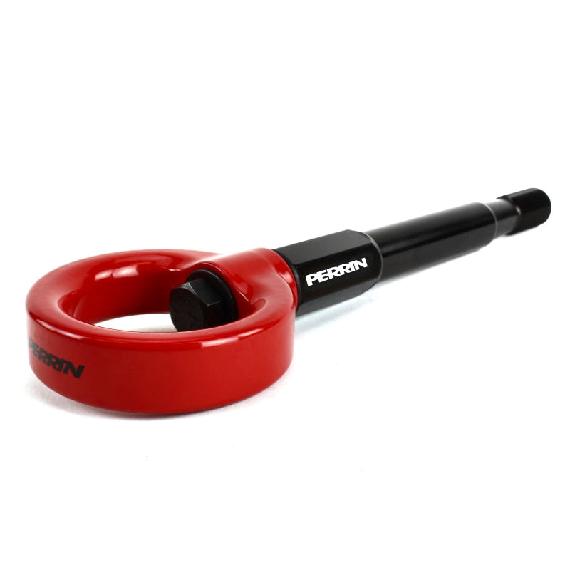 Perrin Rear Tow Hook Kit Red Subaru Forester 2014-2023 | PSP-BDY-253RD