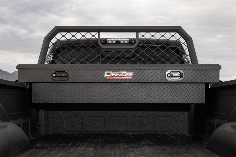 Dee Zee Universal Tool Box - Red Crossover - Single Lid Black BT (Txt Blk)