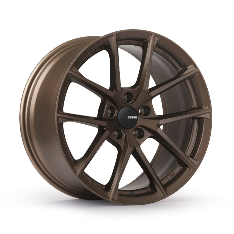 Enkei Helix 18x9.5 / 5x114.3 BP / 38mm Offset / 72.6mm Bore - Matte Bronze *MOQ 40