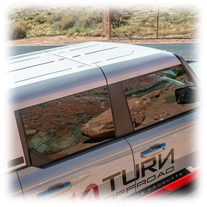 Turn Offroad 21-26 Ford Bronco Hard Top (4Dr) White/Badge Delete & Black Foam Headliner/Wiper & Defr