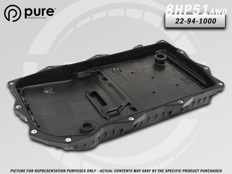 Pure Drivetrain 8HP51 Transmission Pan - AWD