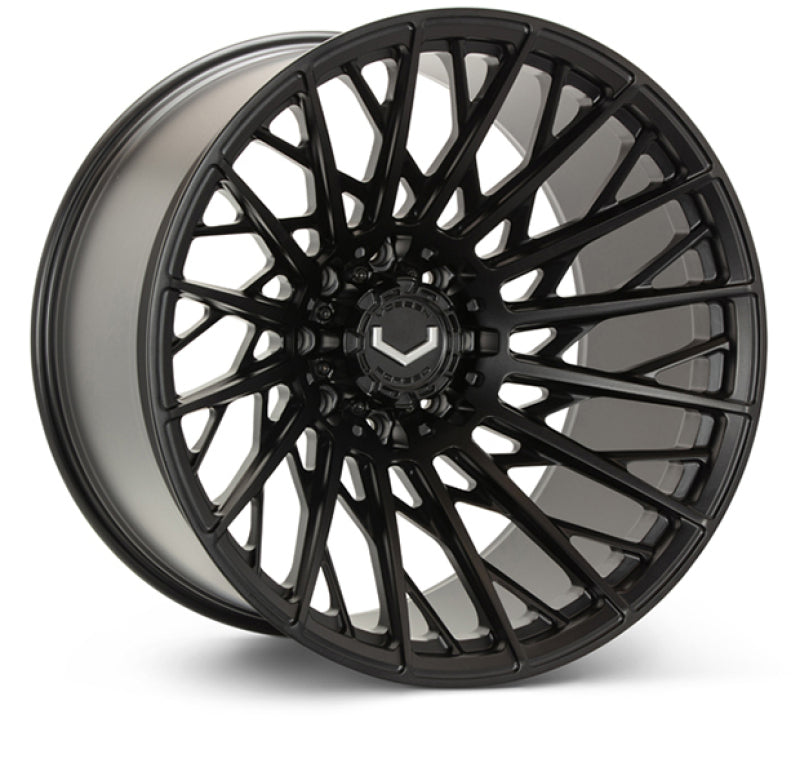 Vossen VFX-02T 22x12 - 8x180 - ET44 - Ultra Deep - 124.3 - Satin Black Wheel