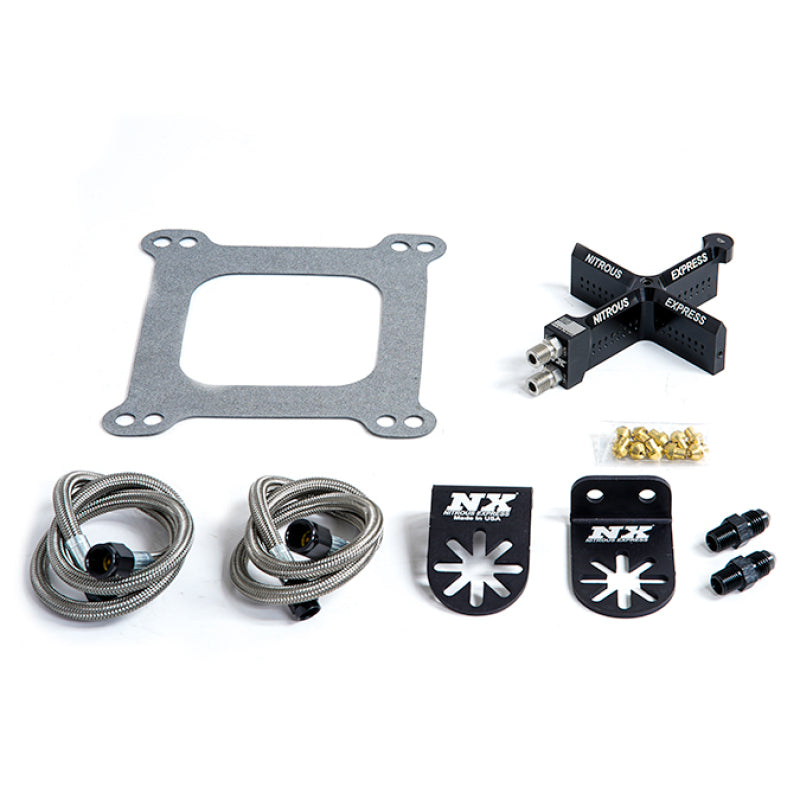 Nitrous Express Covert Crossbar Stage 6 Plate Conversion (4150 Flange) 50-300HP