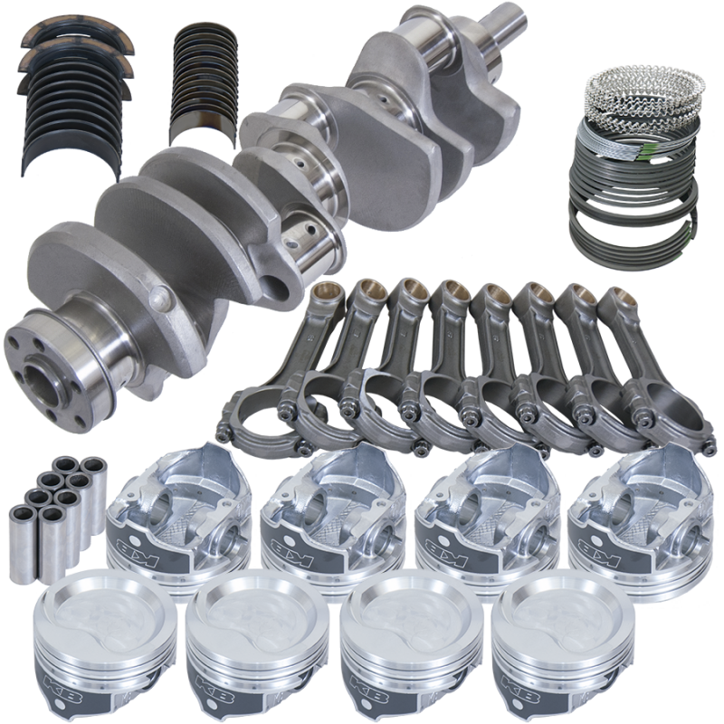 Eagle Ford 351W 4.000in Crank 6.200in I-Beam Rods -27.5cc 4.060in Pistons Rotating Assembly