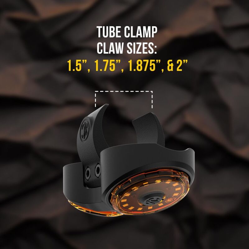 KC HiLiTES Dual Cyclone Dome Light Mount for Roll Cages