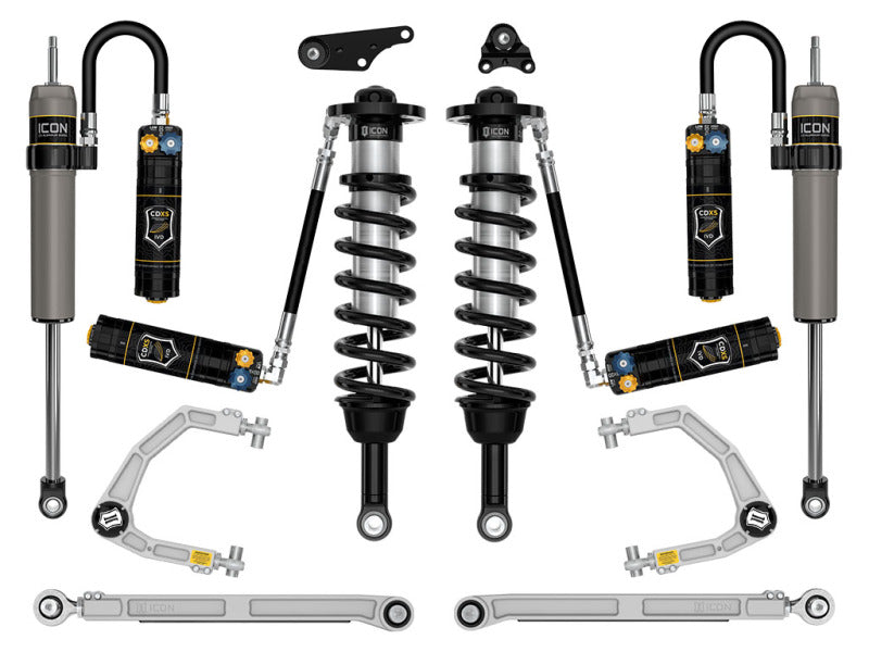 Icon 24-26 Toyota Tacoma 1.25-3in Stage 9 Suspension System w/ Billet UCA