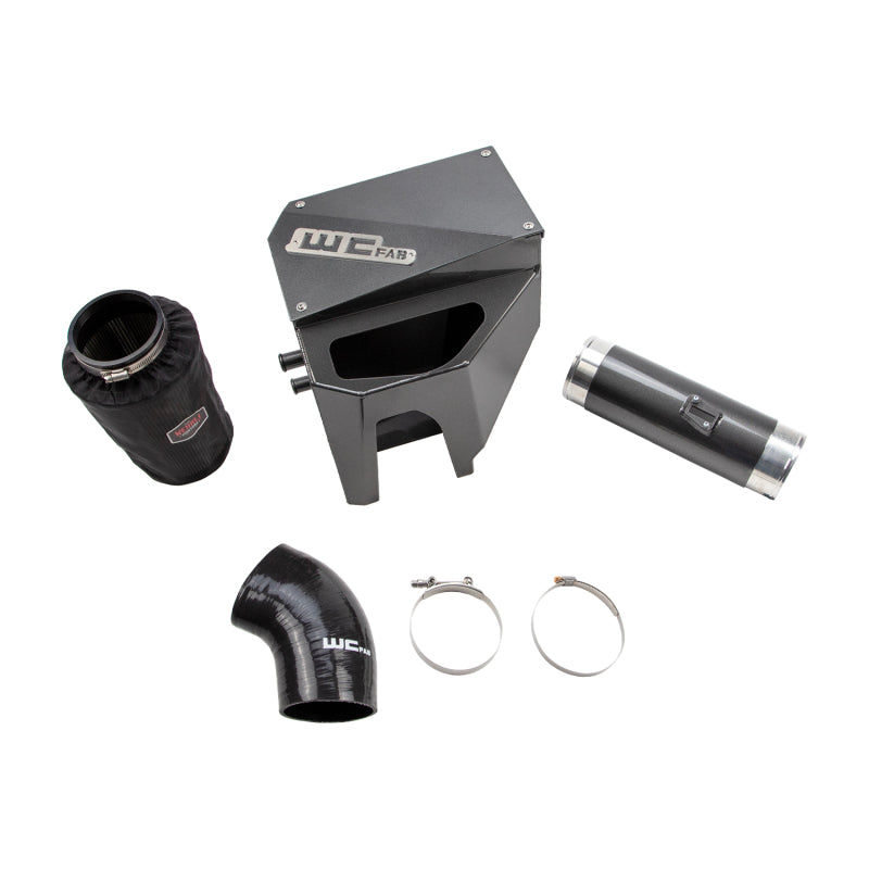 Wehrli 20-24 Ford 6.7L Powerstroke 4in. Intake Kit - Brizzle Blue