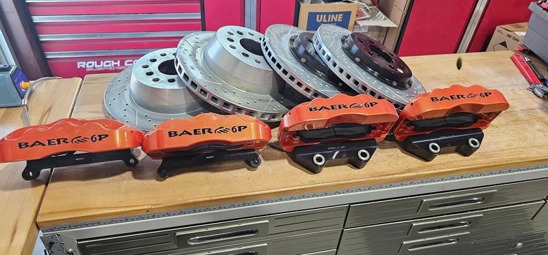 Demo - TBSS Baer Pro Plus Brake Kit Front/Rear Custom Inferno Finish