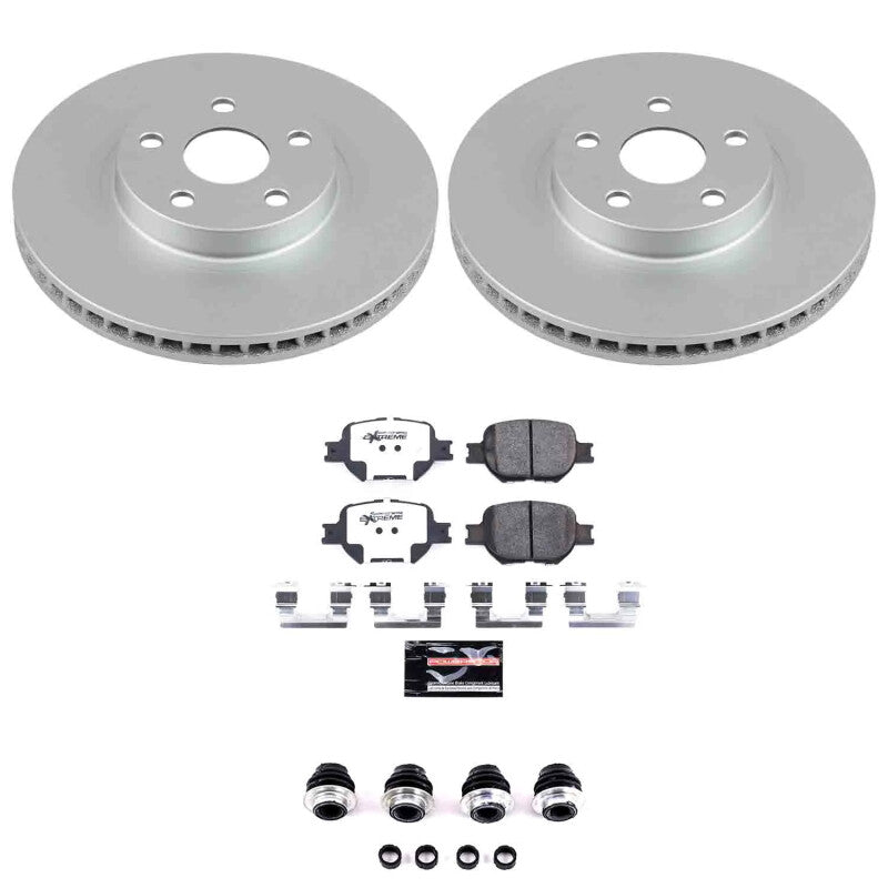 Power Stop 05-10 Scion tC Front Z26 Coated Brake Kit