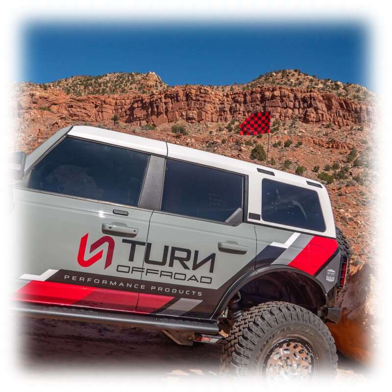 Turn Offroad 21-26 Ford Bronco Hard Top (4 Door) White/Wiper & Defrost