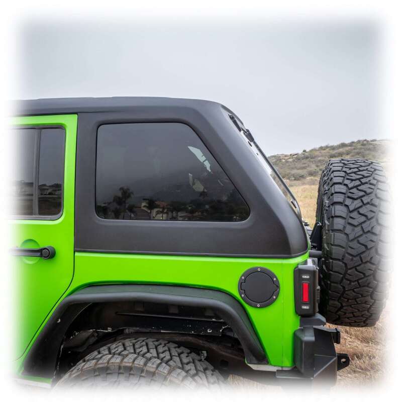 Turn Offroad 2007-2018 Jeep JK 4 Door Fastback Hardtop 1 Piece Primer (Paintable)