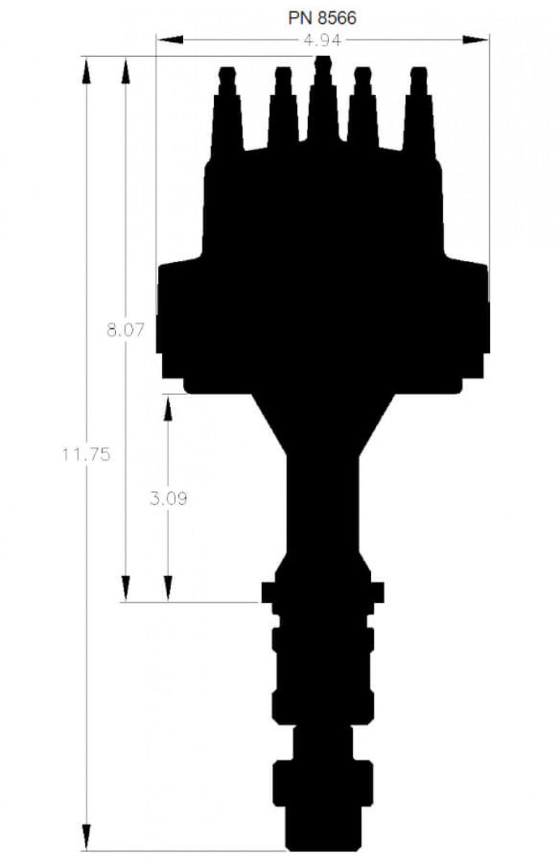 Oldsmobile V8 350-455 Distributor