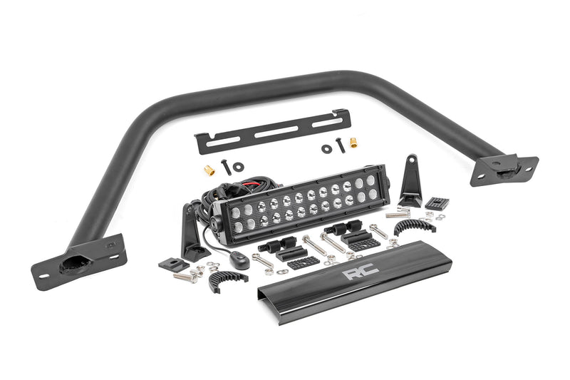 Safari Bar | 12" LED Light Bar | Black | Dual Row | OE Modular Steel | Ford Bronco (21-26)
