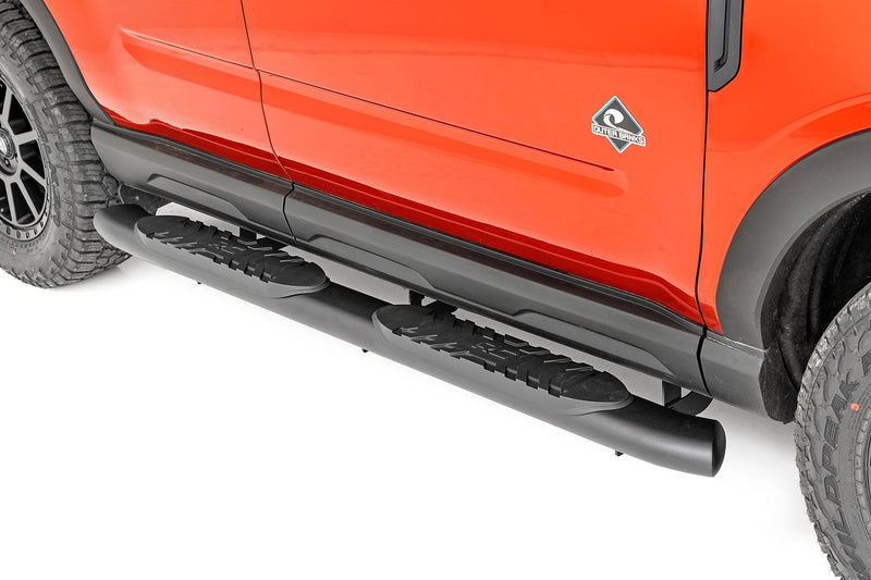 Oval Nerf Steps | Black | Ford Bronco Sport 4WD (2021-2026)