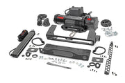 High Winch Mount | All Models | 9500S | 20 Inch Black Single Row LED | Ford Bronco (21-25)