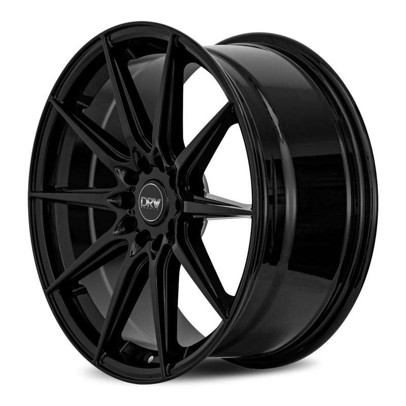 DRW Wheels D19 18x8 5x108/114.3 38 73.1 Gloss Black
