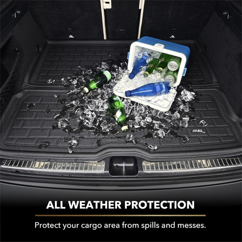 3D MAXpider 2025+ Polestar 3 Kagu Front Trunk Cargo Liner - Black Two Piece