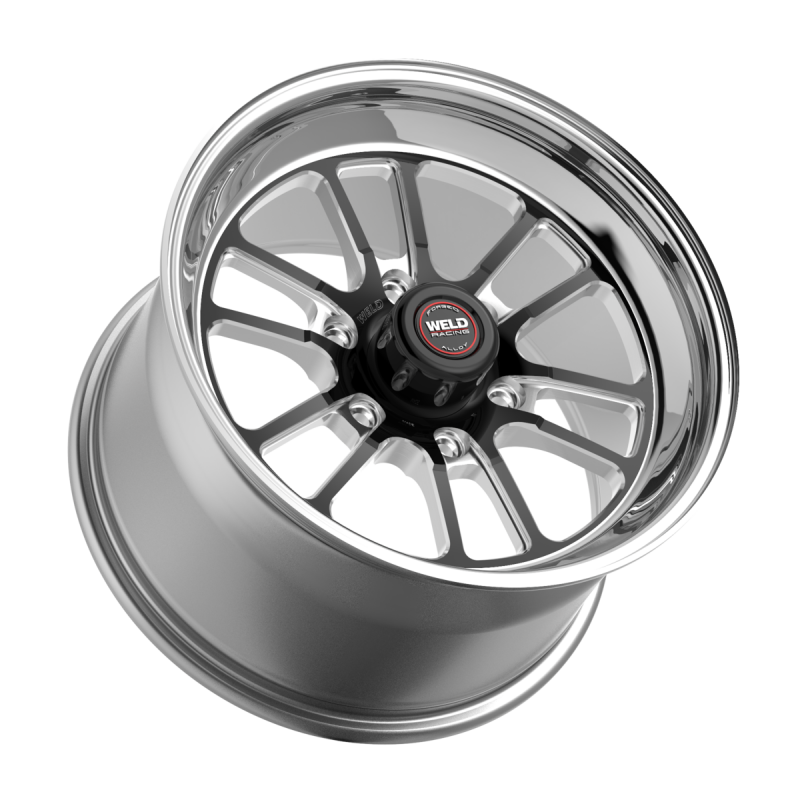 Weld S70 HD 20x10 / 6x135 / 6.9 BS / 3.54 HB - Black Center - Polished Shell - Non-BL Wheel