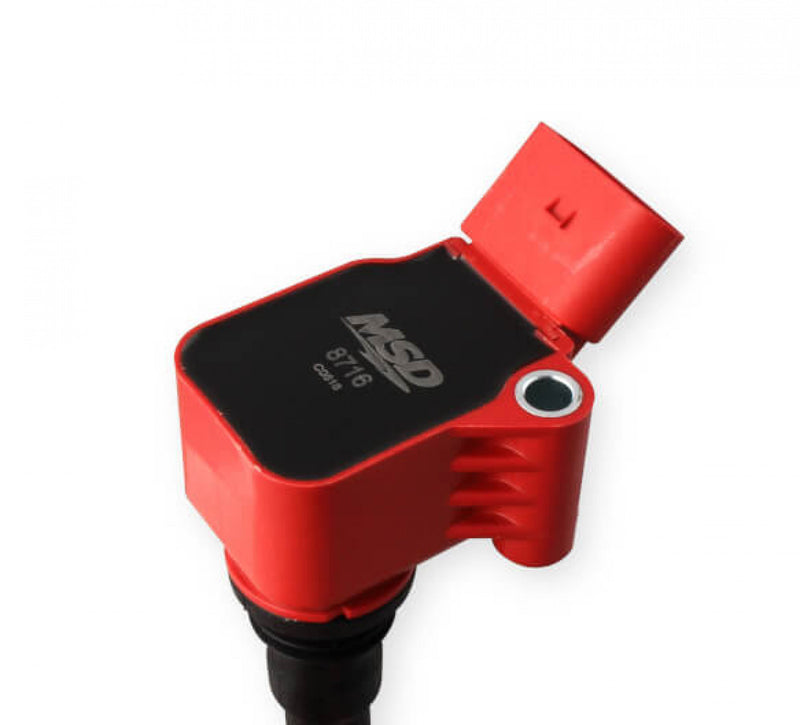 MSD Ignition Coil - Blaster Series - VW / Audi 1.8L/2.0L Engines - Red - 4-Pack