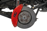 Caliper Covers | Rear | Red | Sport | Jeep Wrangler JL (18-25)/Wrangler Unlimited (18-25) 
