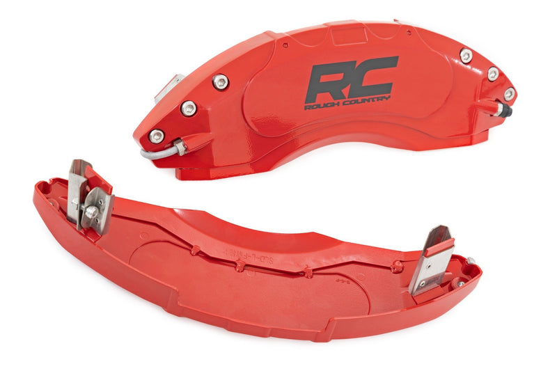 Caliper Covers | Rear | Red | Elec Brakes | Ford Expedition/F-150/Raptor 