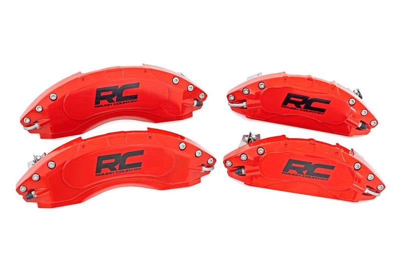 Caliper Covers | Front and Rear | Red | Ford Bronco 4WD (2021-2025)
