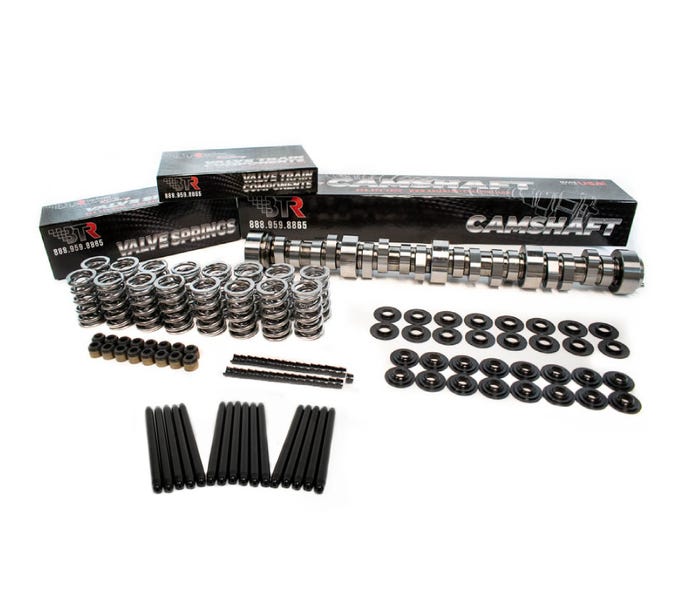 BTR Gen V LT1/L86 cam kit manufacturer illustration; contents depend on selected configuration