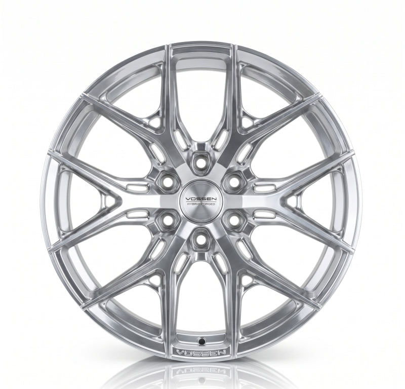 Vossen HF6-4 - 20x9 - 8x170 - ET0 - Super Deep Face - 125.1 - Silver Polished Wheel