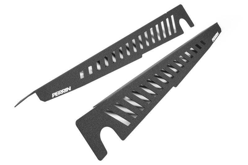 Perrin [22-25 WRX] Fender Shroud Set - Black | PSP-ENG-551BK