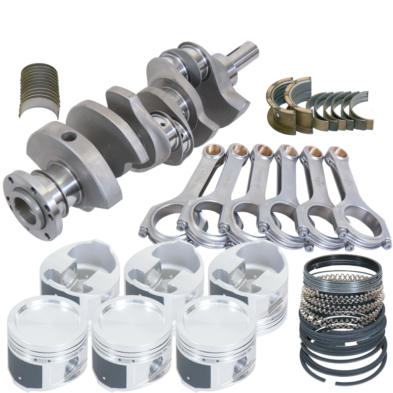 Eagle Buick 3.8L V6 3.400in Crank 5.967in H-Beam -28.6cc 3.820in Pistons Rotating Assembly