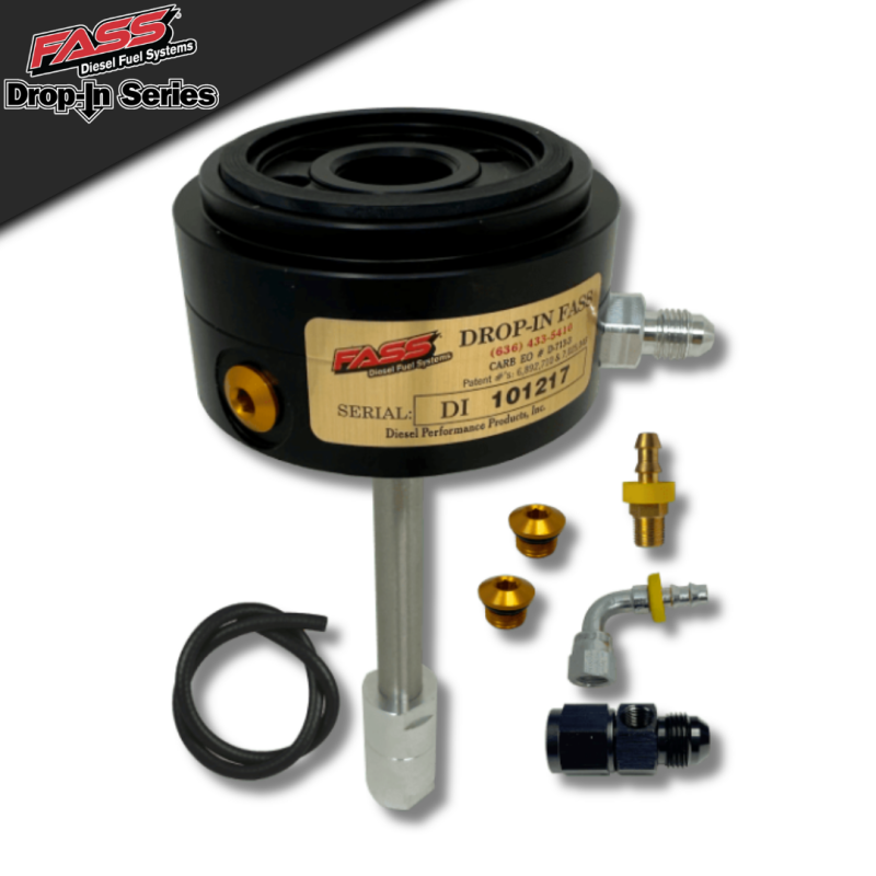 FASS Caterpillar 3406E C10/C11/C12/C13/C15/C16/C18 w/ 1R-0749/1R-0750 Fuel Filters