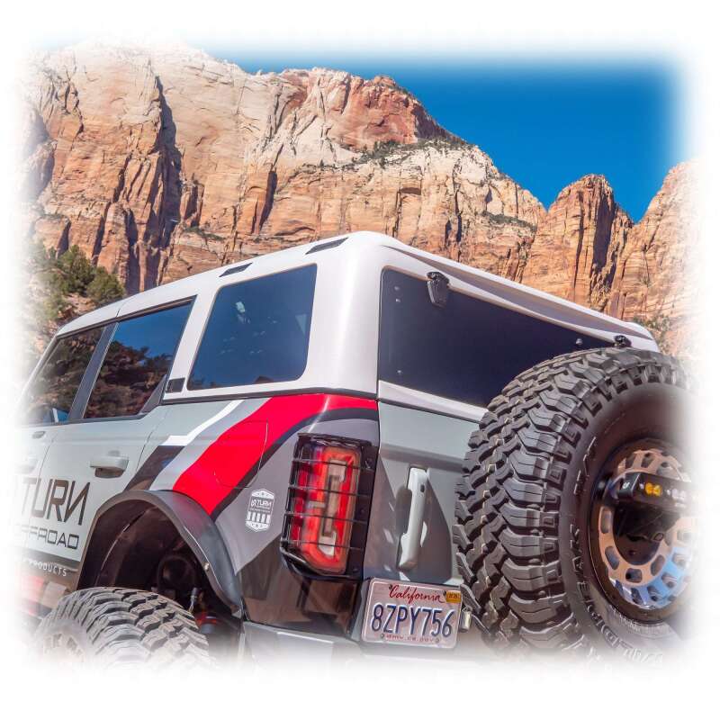 Turn Offroad 21-26 Ford Bronco Hard Top (4 Door) White/Black Foam Headliner