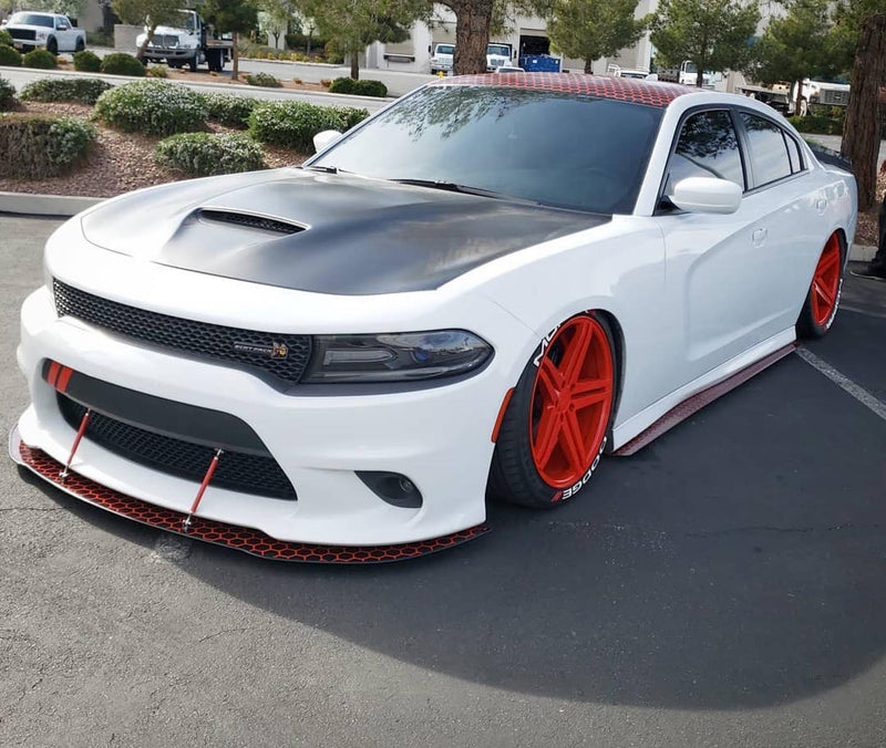 2015-2022 Dodge Charger Front Splitter V1 (Scatpack/Hellcat/Daytona)
