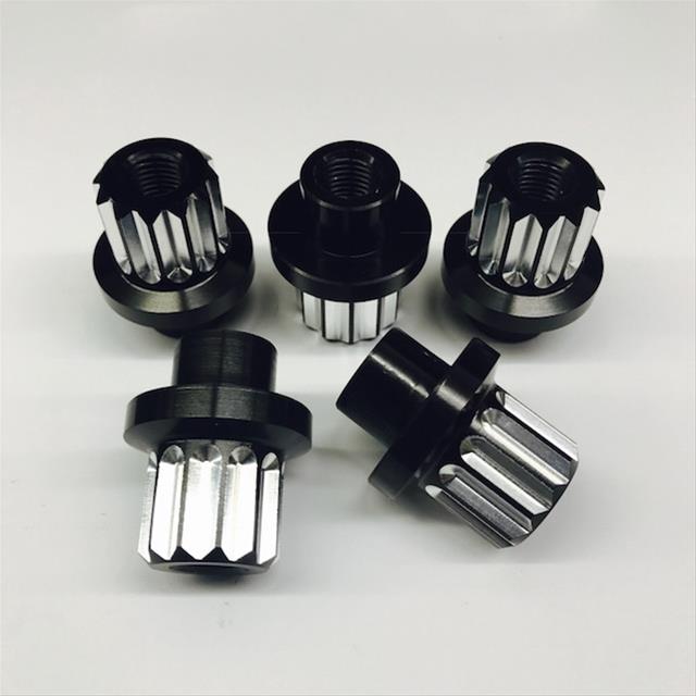 Collector Tethers Billet 12-Point Lug Nuts 7205-14MM