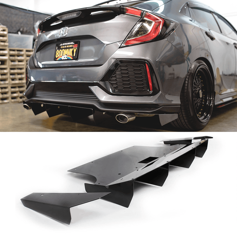 2017-2021 Honda Civic Rear Diffuser (Hatch [Non Sport] )