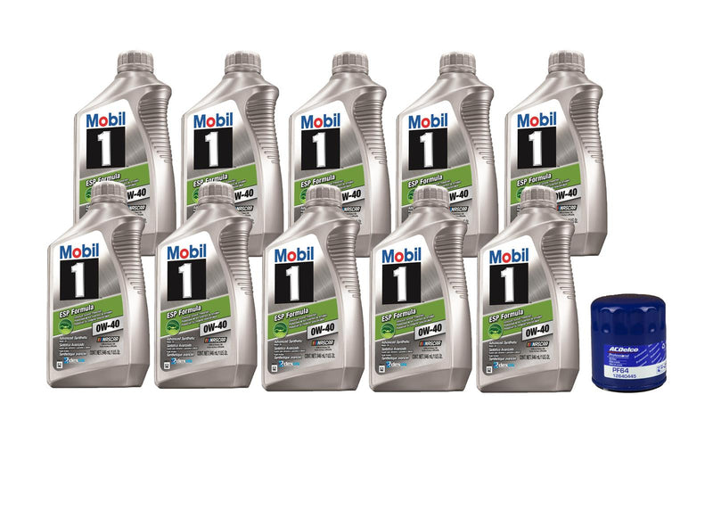 Mobil 1 Engine Oil Change Kit GM 5.3/6.2 LTx Camaro, Corvette, CTSV Silverado ...